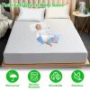 Twin Size Waterproof Mattress Protector Breathable Soft Cotton Mattress Pad Cover With Elastic Deep Pocket Up To 11in Noiseless Machine Washable Beddi