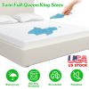 Twin Size Waterproof Mattress Protector Breathable Soft Cotton Mattress Pad Cover With Elastic Deep Pocket Up To 11in Noiseless Machine Washable Beddi