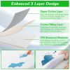 Full Size Waterproof Mattress Protector Breathable Soft Cotton Mattress Pad Cover With Elastic Deep Pocket Up To 11in Noiseless Machine Washable Beddi