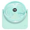 6.5in Desk Fan USB Powered 3 Speeds Table Cooling Fan Tilt Quiet Desktop Fan for Bedroom Office